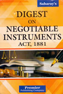 Digest on Negotiable Instruments Act 1881