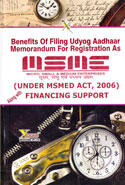 Benefits of Filing Udyog Aadhaar Memorandum for Registration as MSME