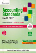 Accounting Standards Made Easy For CA Inter New Syllabus