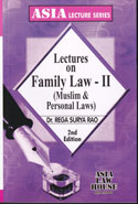 Lectures on Family Law II Muslim and Personal Laws