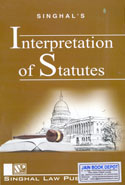 Singhals Interpretation of Statutes