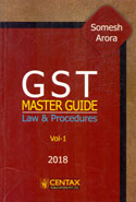 GST Master Guide Law and Procedures In 2 Vols