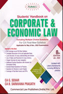 Students Handbook on Corporate and Economic Law for CA Final New Syllabus