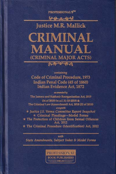 Criminal Manual Criminal Major Acts