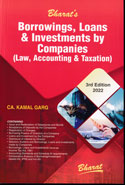 Borrowings Loans and Investments by Companies Law Accounting and Taxation