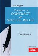 Textbook on Contract and Specific Relief 