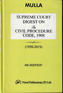 Supreme Court Digest On The Civil Procedure Code 1908 (1950-2019)