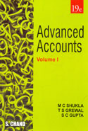 Advanced Accounts Volume I