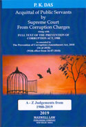 Acquittal of Public Servants by Supreme Court from Corruption Charges