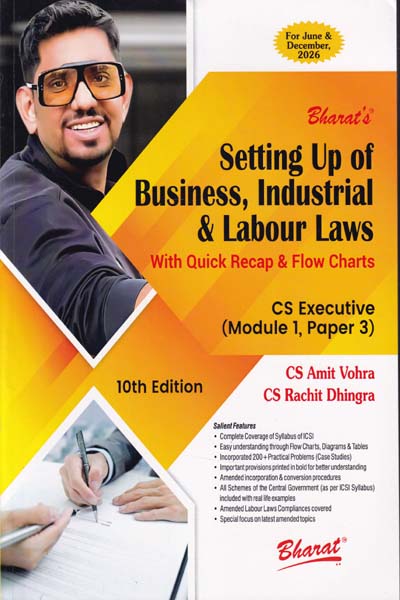 Setting up of Business Industrial and Labour Laws Module I Paper 3