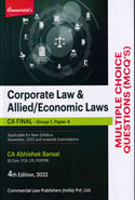 Corporate Law and Allied Economic Laws MCQs
