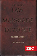 Law of Marriage and Divorce 