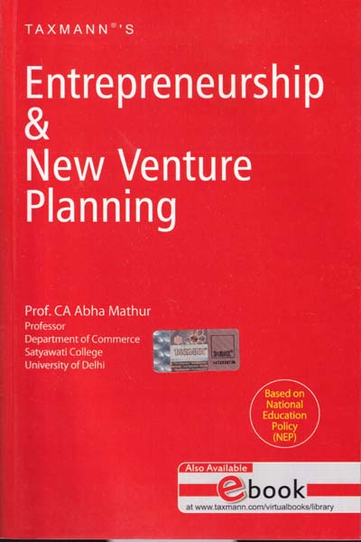 Entrepreneurship and New Venture Planning