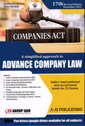 A Simplified Approach to Advance Company Law CS Professional Old Course