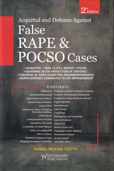 Acquittal and Defence Against False Rape and POCSO Cases
