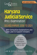 Haryana Judicial Service Pre Examination Solved Papers 2008 to 2021