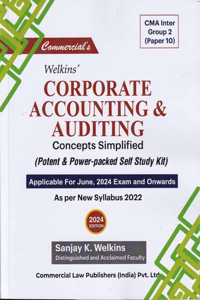 Welkins Corporate Accounting And Auditing for CMA Inter Group 2 Paper 10