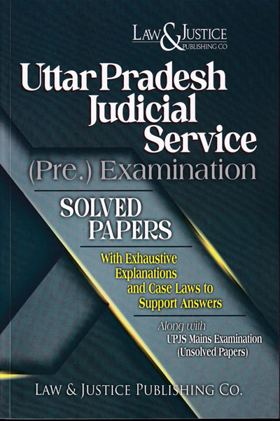 Uttar Pradesh Judicial Service Pre Examination Solved Papers