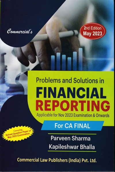 Problems and Solutions in Financial Reporting for CA Final
