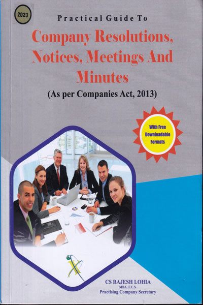 Practical Guide to Company Resolutions Notices Meetings and Minutes