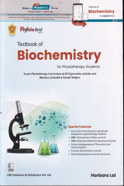 Textbook of Biochemistry for Physiotherapy Students 2023