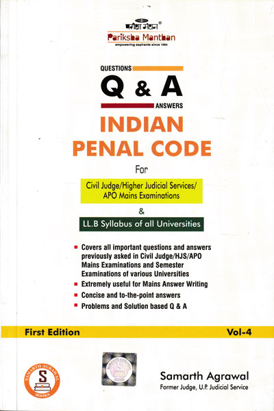 Questions and Answers Indian Penal Code Vol - 4