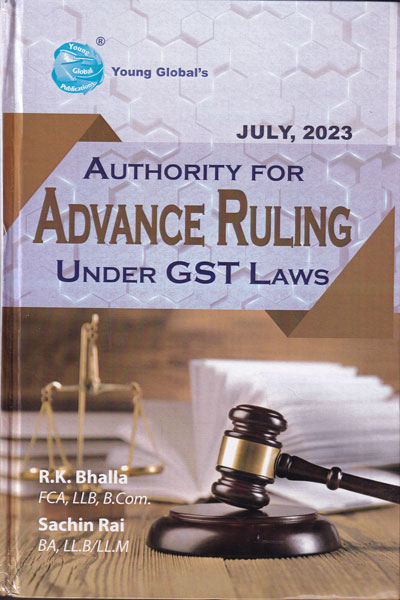 Authority for Advance Ruling under GST Laws