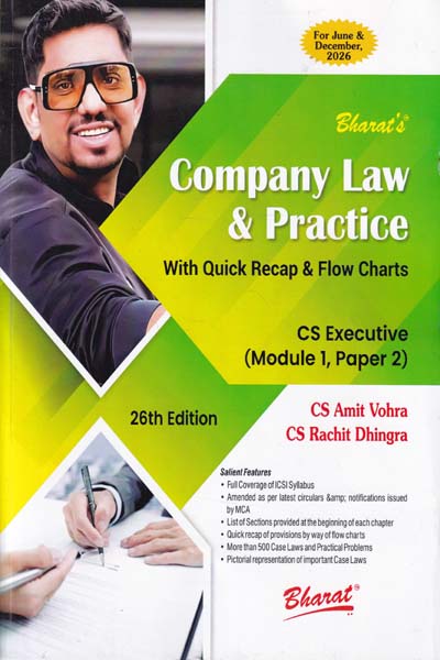 Company Law and Practice with Quick Recap and Flow Charts CS Executive Module 1 Paper 2