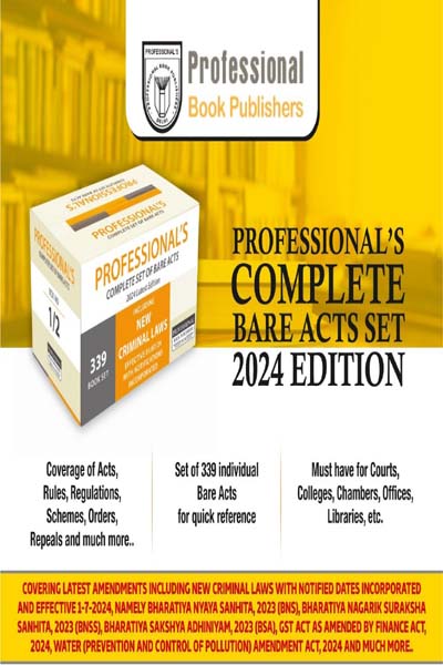 Professional Complete Set of 339 Individual Bare Acts