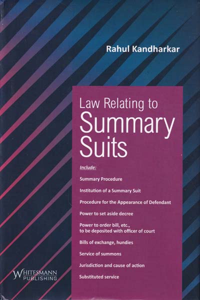 Law Relating to Summary Suits