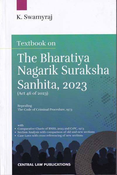 Textbookon The Bharatiya Nagarik Suraksha Sanhita 2023