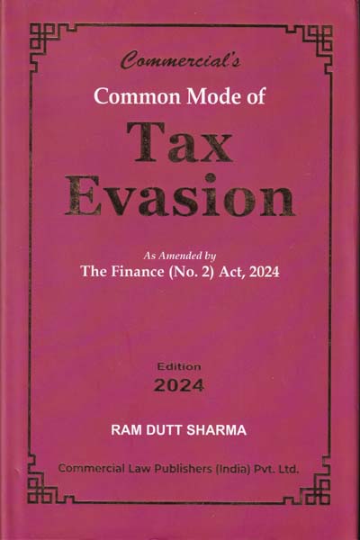 Common Mode of Tax Evasion As Amended by The Finance No.2 Act