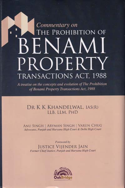 Commentary on the Prohibition of Benami Property Transactions Act 1988
