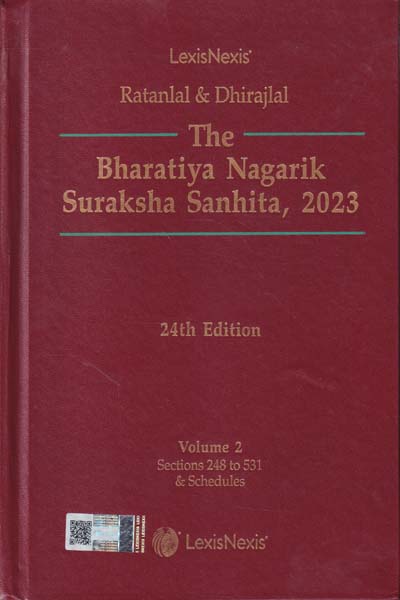 The Bharatiya Nagarik Suraksha Sanhita 2023 in 2 Vols