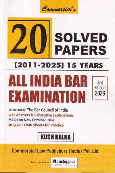 20 Solved Papers All India Bar Examination AIBE 2011-2025 15 Years