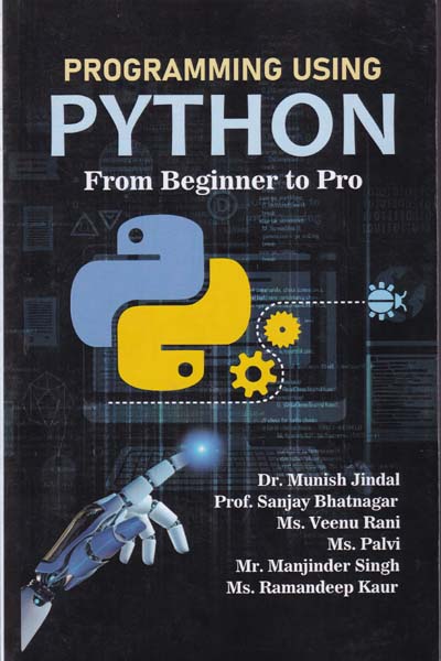 Programming Using Python From Beginner to Pro