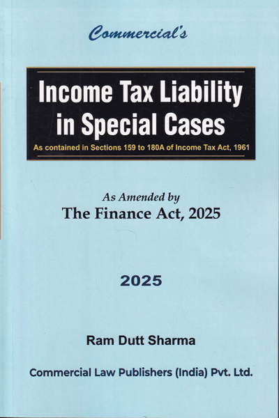Income Tax Liability in Special Cases As Amended by The Finance Act 2025 