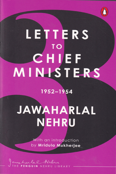 Letters to Chief Ministers 1952-1954  Volume 3