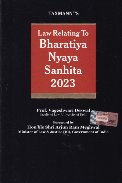 Law Relating to Bharatiya Nyaya Sanhita 2023