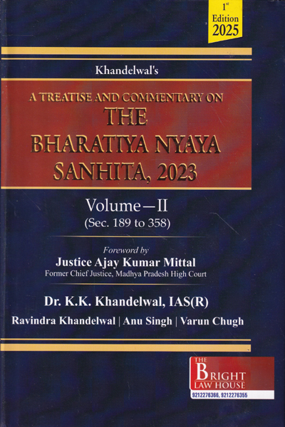 A Treatise and Commentary on The Bharatiya Nyaya Sanhita 2023 in 2 Volumes