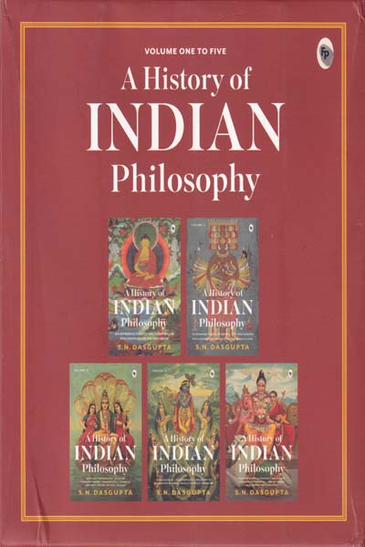 A History Of Indian Philosophy 5 Volume Boxed Set