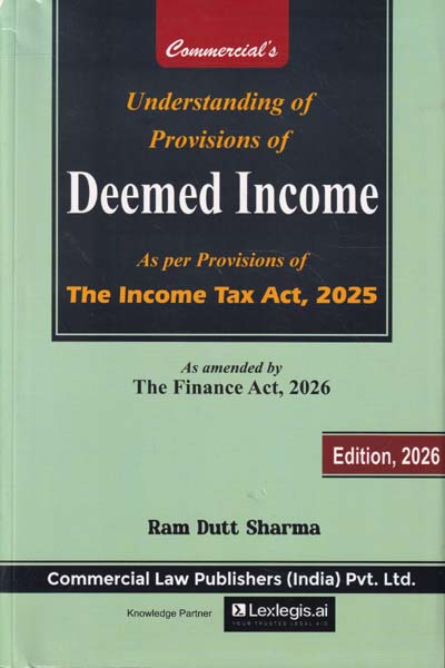 Understanding of Provisions of Deemed Income As per Provisions of The Income Tax Act 2025