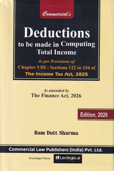 Deductions to be made in Computing Total Income 